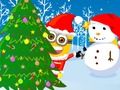 Spil Minions Christmas Snowball Wars online