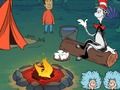 Spil Katten i hatten ved en masse om det! Camp tid  online