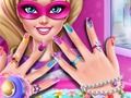 Spil Superhero dukke manicure  online