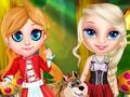 Spil Lille Elsa I Red Hood  online