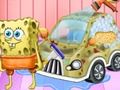 Spil SpongeBob bil rengøring  online