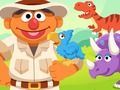 Spil 123 Sesam Street: Ernies Dinosaur Dagpleje  online