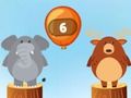 Spil Jungle Balloons Subtraktion  online