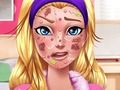 Spil Barbie Hero Face Problem online Spil Barbie Hero Face Problem online