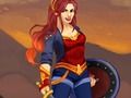 Spil Amazon Warrior Wonder Woman Dress Up online