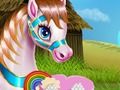 Spil Regnbuekage til pony  online