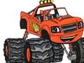 Spil Farvelægning Monstermaskiner online