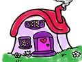 Spil House Coloring Book online