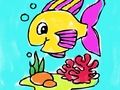 Spil Fisk malebog  online