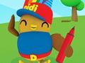 Spil Didi og venner: Malebog  online