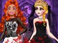 Spil Prinsesse Sort Brudekjole  online