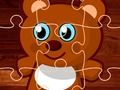 Spil Tegneserie Bear Puzzle online