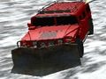 Spil Rydning af sne i en jeep  online