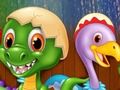Spil Dinosaurer farvelægning online Spil Dinosaurer farvelægning online