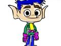 Spil Tilbage til skolen: Titans Coloring Book  online