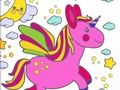 Spil Fantastisk sød Unicorn-farvelægning  online