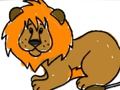 Spil Tilbage til skolen: Lion Coloring Book  online