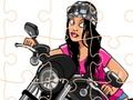 Spil Crazy Bikers Jigsaw online