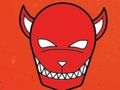 Spil Halloween maske farvelægning  online