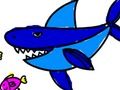 Spil Tilbage til skolen: Shark Coloring Book  online