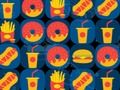 Spil Fastfood match 3  online