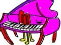 Spil Tilbage til skolen: Musikinstrumenter Malebog  online