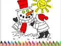 Spil Tilbage til skolen: Winter Time Coloring  online