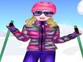 Spil Tillykke med ski -dressup online