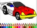 Spil Tilbage til skolen: Muscle Car Coloring  online