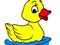 Spil Tilbage til skolen: Ducks Coloring Book  online