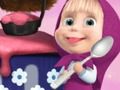 Spil Masha & Bear Cooking Dash online