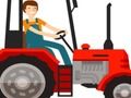 Spil Cartoon farm traktorer  online
