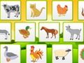 Spil Farm Animals Kids Learning Memory  online