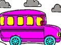 Spil Skolebus-farvelægning  online