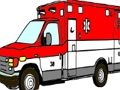 Spil Ambulance lastbiler farvelægning sider  online