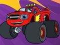 Spil Baze og monstermaskiner Coloring Book  online