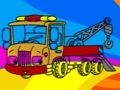 Spil Tow trucks malebog  online