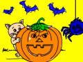 Spil Halloween malebog  online