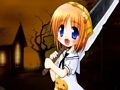 Spil Anime Halloween puslespil  online