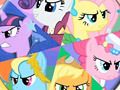 Spil Pony Round Puzzle  online