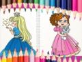 Spil Smuk prinsesse malebog  online