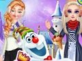 Spil Prinsesser og Olafs vinterstil  online