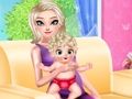 Spil Prinsesse Elsa Baby født  online