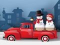 Spil Xmas Trucks puslespil  online