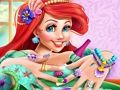 Spil Havfrue prinsesse negle spa online