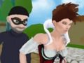 Spil Princess Subway Run - Wild Rush VS Røver  online