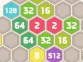 Spil 2048 Hexa Merge Block online