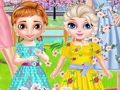 Spil Prinsesse familie blomster picnic  online