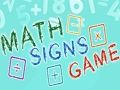 Spil Matematikskilte spil online