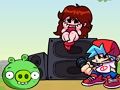 Spil Friday Night Funkin 'vs PIG fra Angry Birds  online
